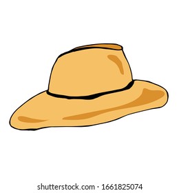 Cartoon Straw Hat Images, Stock Photos & Vectors | Shutterstock