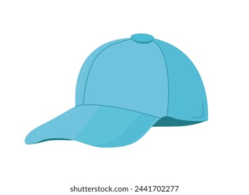 Summer hat collection vector. Cap, panama hat for women, men, sun protection.