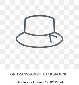 summer Hat icon. summer Hat design concept from Summer collection. Simple element vector illustration on transparent background.