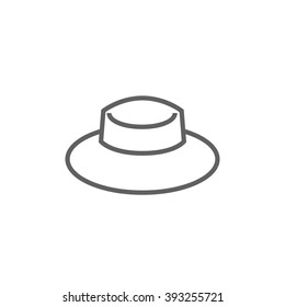 Sommerhuttensymbol.