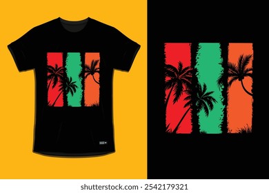 Summer hawaii t shirt design