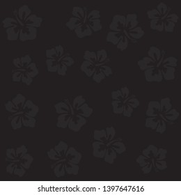 Summer hibiscus beautiful flower vector illustration