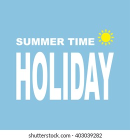 SUMMER HOLIDAY.
