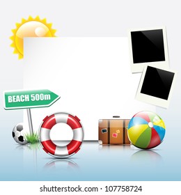Summer holiday background