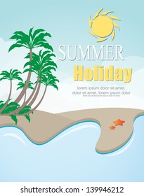 summer holiday background