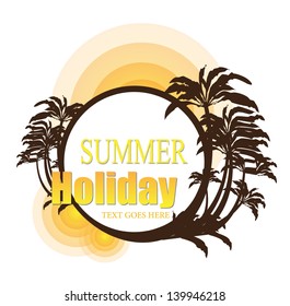 summer holiday background