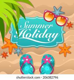 Summer holiday background