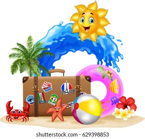 Summer holiday background