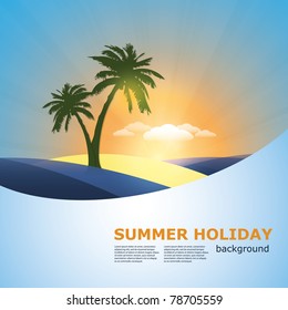 Fondo de vacaciones de verano