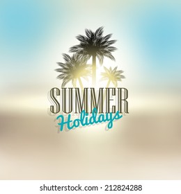 Sommerurlaub auf Palmen