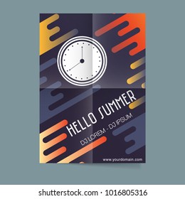 Summer Holiday and Summer Camp poster