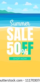 Summer Holiday and Summer Camp poster.