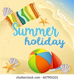 summer holiday card