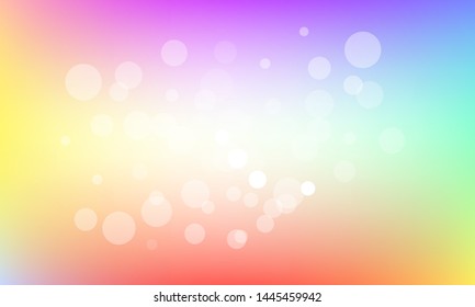 Summer holiday concept: Abstract bokeh flare sunlight with blur nature sunrise beach background