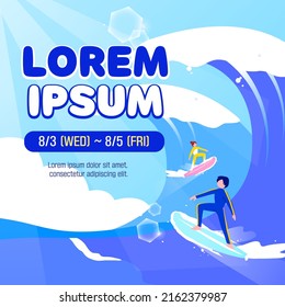 Summer Holiday Delivery Information Template
