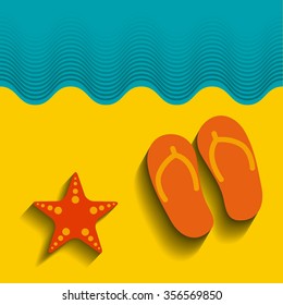summer holiday design, vector illustration eps10 graphic 