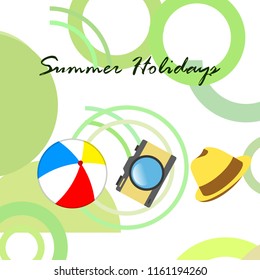 summer holiday hat ball camera summer holiday hat ball camera