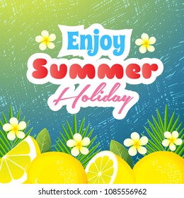 summer holiday lemon