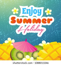 summer holiday mango
