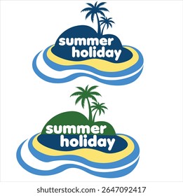 summer holiday on the beach