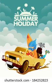 Summer Holiday Poster