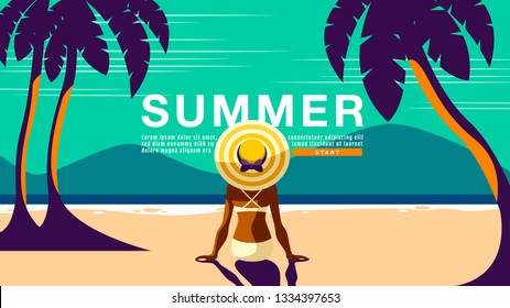 Summer Holiday, Poster Design  