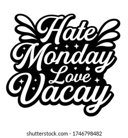 summer holiday quote motivation vector
