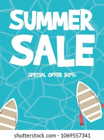 Summer holiday sale morning party