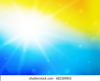 Summer holiday tropical background