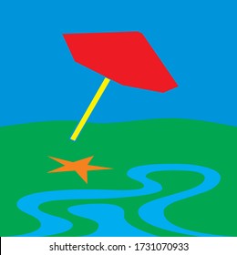 summer holiday vector icon symbol