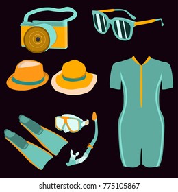 summer holiday vectors