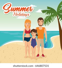 Summer holidays design