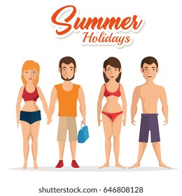 Summer holidays design