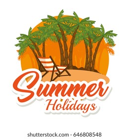 Summer holidays design