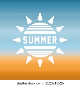 Summer Holidays Design Elements. Beach Party Badges and Labels