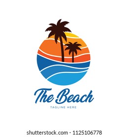 Summer holidays design Labels, Badges,emblem,vector illustration