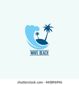 Summer holidays design logo template. Labels, Badges,emblem,vector illustration