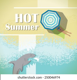 summer holidays poster