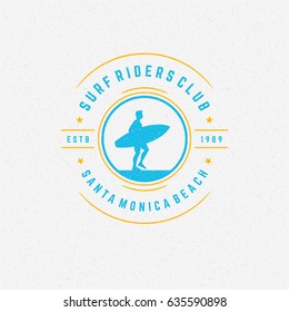 Summer holidays poster design on textured background vector illustration. Typography label or badge retro style for greeting card or advertising design.