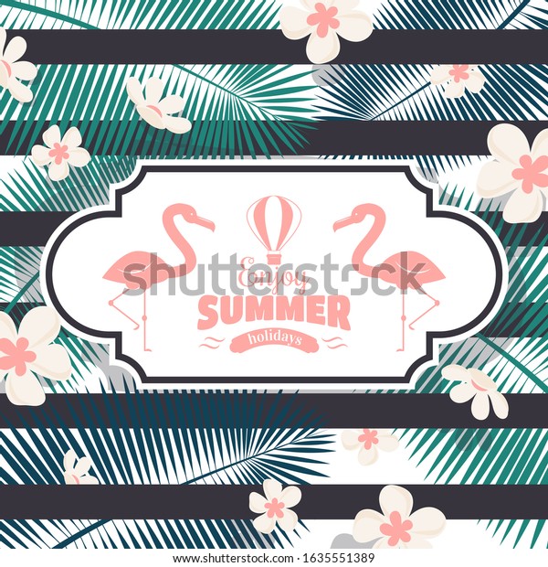 Vector De Stock Libre De Regalias Sobre Summer Holidays