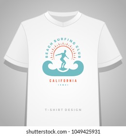 Summer holidays typography slogan t shirt print graphics vector illustration. Badge or label stamp for t-shirt apparel design.