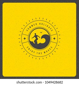 Summer holidays typography slogan t shirt print graphics vector illustration. Badge or label stamp for t-shirt apparel design.