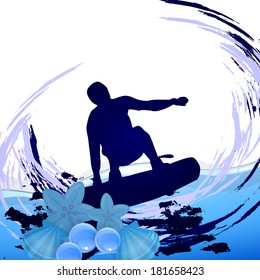 Summer holidays - vector