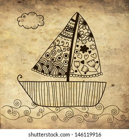 Summer holidays vector background with place for your text