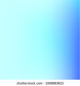Summer holographic background. Vibrant blur iridescent design. Foil neon trendy blue sky banner. Pastel future element. Modern gradient cover. Foil holographic design. Bright soft gradient color.