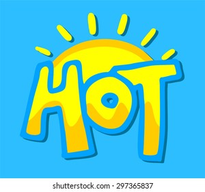 Summer Hot Symbol