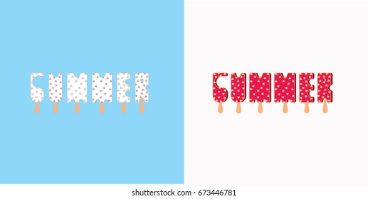 summer ice cream