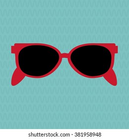 Summer icon design 