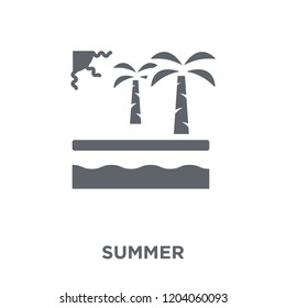 Summer icon. Summer design concept from  collection. Simple element vector illustration on white background.