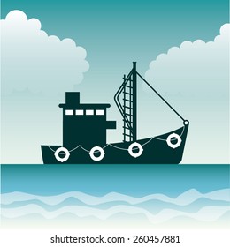 summer icon design, vector illustration eps10 graphic 
